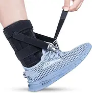 Sylong Afo Foot Drop Brace for Walking with Shoes Left & Right -L/XL