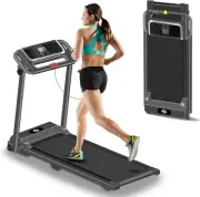 Folding Treadmill, 3.0HP Portable Foldable Treadmills for Home with 12 Programs