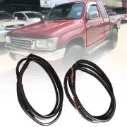 Fit Toyota Hilux LN147 2 Doors only 1998-04 Door Rubber Seal Weatherstrip Front