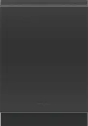 Fisher & Paykel Built Under Dishwasher Tall Black Stainless Steel