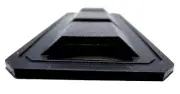 Shoulder Strap Pad Flexible Rubber Fits 1", 25mm Wide Webbing, Free Shipping!