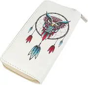 [DonDon] Women's Purse Purse Owls, Owl 15, XL, Coin Purse