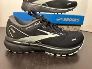 Brooks Ghost 14 GTS Gortex Running Shoes Sneakers Black/Aquaglass Womens Size 8
