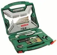 在飛比找Yahoo!奇摩拍賣優惠-*雲端五金便利店* BOSCH 鑽頭組 100pcs X-l