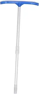 Outanaya 1Set Portable Pool Brush with Telescopic Handle for Swimming Pool Wall Floor Cleaning Lightweight Construction for Spa and Fish Use