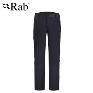 【RAB】Incline AS Pants 防風防潑水軟殼長褲 男款 烏木灰 #QFU84