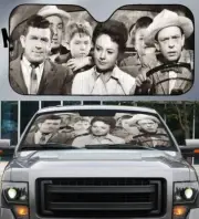SheriffTaylor Car Sunshade, The Darlings Auto Sunshade Sitcom Series Windshield