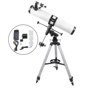 Visionking 114mm 900 Equatorial Mount Space Astronomical Telescope Motor