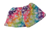 Stirrup covers Rainbow Hearts Fleece Horse Riding Saddle Tack The Pony Paddock