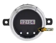 Dakota Digital 49-50 Ford Black Clock White LED for VHX System VLK-49F-K-W (for: Ford)