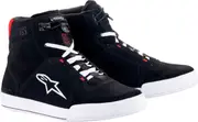 Alpinestars Chrome, shoes , color: Black/White/Neon-Red , size: 7.5 US