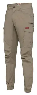 Hard Yakka 3056 STRETCH RIPSTOP CARGO PANT WITH CUFF Desert- 92R, 97R Or 102R