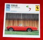 1958-62 Ferrari 250 GT Cabriolet (Spider) - Edito-Service, SA collector card