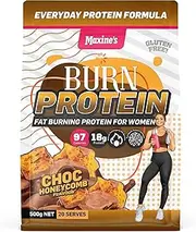 Maxine's Burn Chocolate Honeycomb Gluten Free Protein Powder 500 g