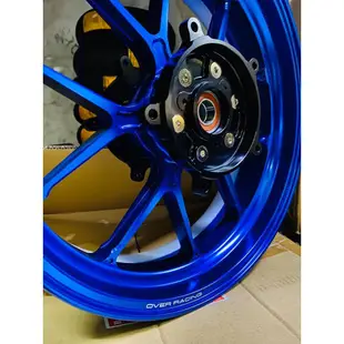 【貝爾摩托車精品店】OVER RACING TMAX 530 17- T MAX 560 GP10 鍛造框 鍛框 藍