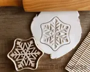 Snowflake Snow Winter Christmas Holy Star Cookie Cutter