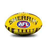 Sherrin PVC Icon Hawthorn Hawks AFL Ball