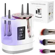 FOHOA 3 IN 1 Electric Makeup Brush Cleaner & Dryer Machine with Timer
