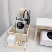 Nail Drill Bits Wood Stand Organizer, DIY Display Box Premium for Nail Salon
