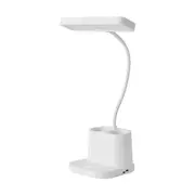 Rechargeable Desk Lamp Caddy - White