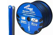 Audiopipe 500 Feet 12 Ga Zip Blue Black 2 Conductor Speaker Wire #12-500 BLS