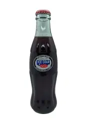 2001 WORLD OF COCA COLA ATLANTA COLLECTOR'S CLASSIC OCT 6 8OZ GLASS COKE BOTTLE