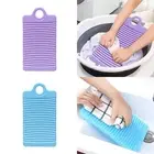 Hand Wash Board Mini Washboard for Bathroom Accessories Home Kids Shirts