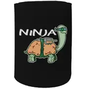 Alcohol Animal Stubby Holder - Ninja Turtle - Funny Novelty Birthday Gift Joke Beer Can Bottle Coolie
