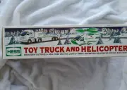 Hess Toy Truck And Helicopter (New In Box).