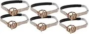[Holibanna] 2 Pairs Elastic Straps for Shoes Women Heel Straps Shoe Straps Belt High Heels Shoelace Sandal Heels for Women Heel Straps for High Heels Extender Alloy Buckle Fashion Women's