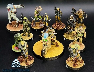 US Ariadna sectoral painted set Infinity collection miniature for Wargames