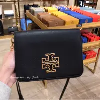 在飛比找蝦皮購物優惠-美國正品🇺🇸 Tory Burch TB 大Logo 皮革 