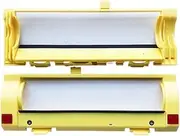 Main Roller Middle Brush Cover ，Compatible for ZACO ，Compatible for ILIFE， A7 A9s X785 A9 A10s L100 A80 Plus ，Robot Cleaner Parts Brush Cover Replacement,Accessories