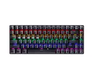 K24 84-key Bluetooth Wireless 2-mode Mechanical Keyboard Rainbow Light Blue Switches Gaming Keyboard for Tablet Mobile Computer