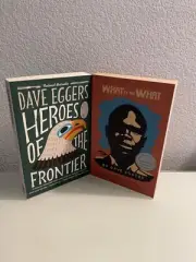 Dave Eggers Book Lot: Heroes of the Frontier/What is the What New paperbacks