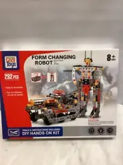 Totally Cool Toys Education Assembly Toy Series Form Changing Robot 292 pcs pcs