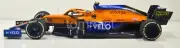 McLaren 2021 MCL35M Lando Norris Italy 1:18 w/ Velo livery in Display