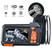4.3" LCD Endoscope Camera with Light HD 1080P 5.5mm IP67 Waterproof Borescope