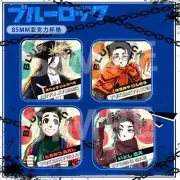 Cosplay Acrylic Creative Coasters BLUE LOCK Anime Decorative Anti-scalding