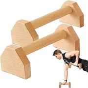 Wood Parallel Bar | Anti-Slip Handstand Bar For Fitness,Non-slip Feet Handstand Bar For Abdominal Equipment Single And Double Bar Exercises
