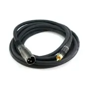 Monoprice 4779 XLR MALE TO RCA MALE 16AWG CABLE 15FT