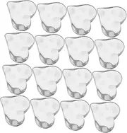NULYLU Manicure Display Boards 20pcs Glass Nail Art Cards Nail Polish Display Cards for Creative Nail Art Practice
