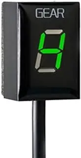for, for Fz-16 FZ-S FZ 16 2008-2013 2014 2015 FZ16 FZS Motorcycle Accessories Gear Display Indicator 1-6 Speed Show Meter Motorcycle Gear Indicator(Green)