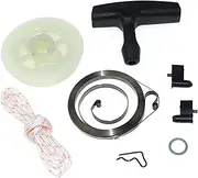 Starter Handle +Starter Rope+Starter Pulley +Rewind Spring+Pawl for Stihl 017 018 019T 020 020T 021 023 025 MC200 MS170 MS171