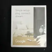 Google Chromecast with Google TV Media Streamer - Snow (GA03131-US) Sealed