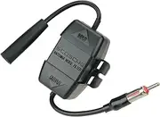 Scosche HY1622B Compatible with 2009-10 Hyundai Sonata ISO Double DIN & DIN+Pocket Dash Kit, Radio Delete version Black