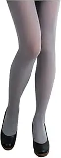 [Amaryllis] Women's Footed Grey Colour 80 Denier Opaque Pantyhose Stockings Hosiery Tights