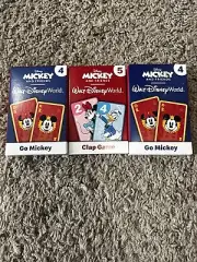McDonald's Happy Meal Disney Go Mickey And Clap Game Cards