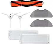 Replacement Parts Accessories Kit for Xiaomi Mi Mop 2 Pro/Mop 2 Lite/MJST1S Robot Vacuum,Main Side Brush Filter Mop Pad Cleaning Tool Spare Parts for Home Floor Cleaning (Set 1)