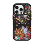 iPhone 16 Pro Impact Ring Stand Case MagSafe Compatible dream comes true glitter by Phannapast